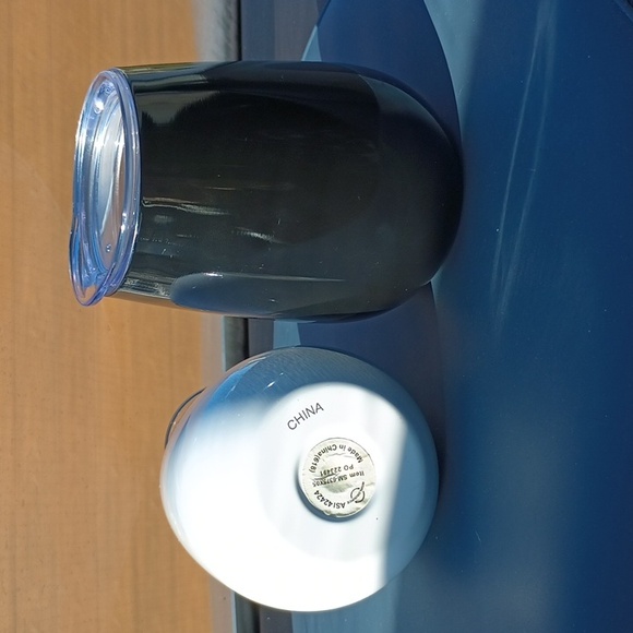 Dual wall not used 12oz stainless steel cups  White only - Picture 3 of 4